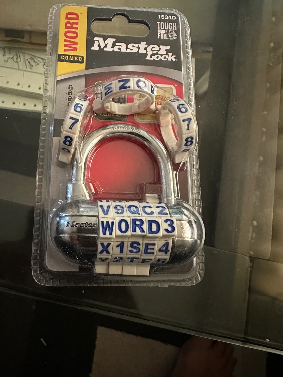 Master Lock Word Combo Lock - New in Package! thumbnail