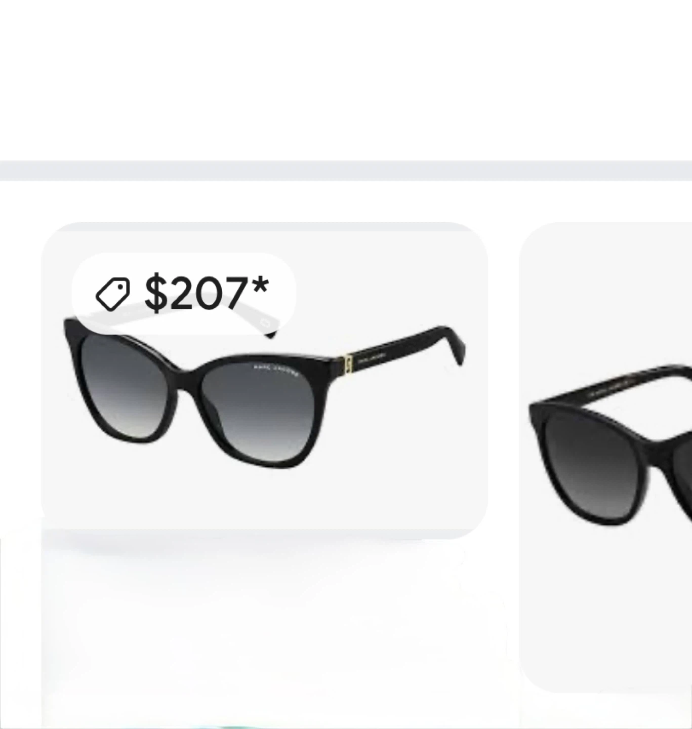Marc Jacobs Black Sunglasses with Case - photo 5
