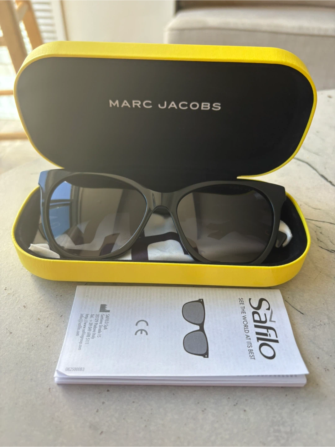 Marc Jacobs Black Sunglasses with Case
