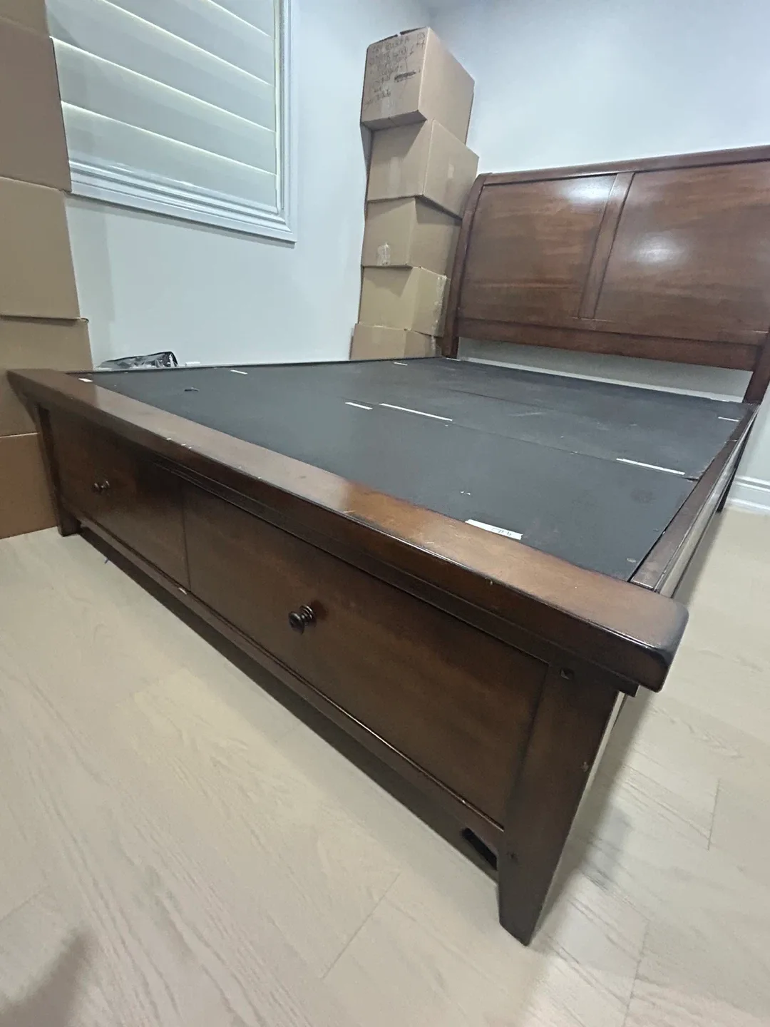 Wooden Bed Frame Queen Size image indicator(4)