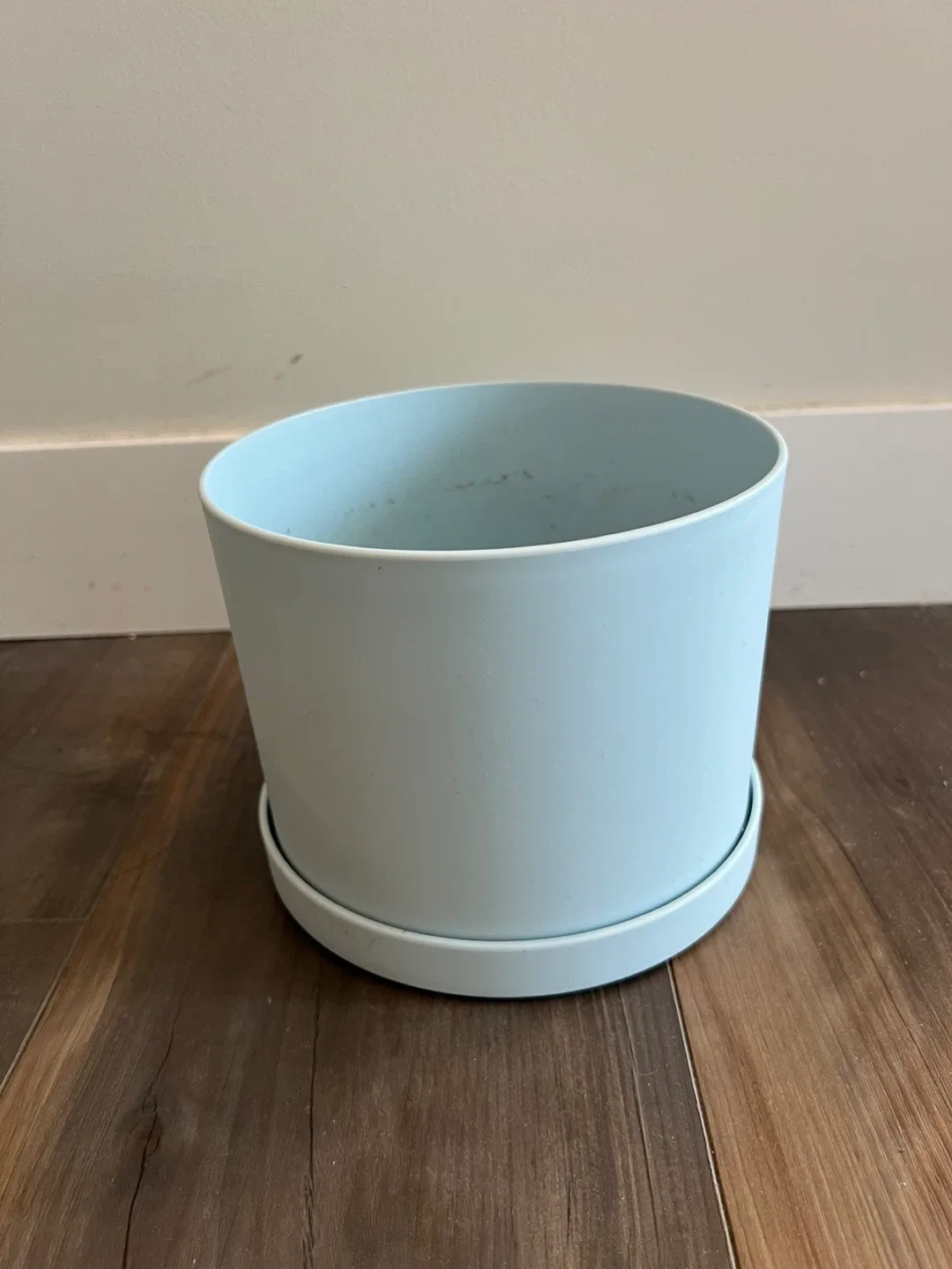Light Blue 6.5” Plant Pot