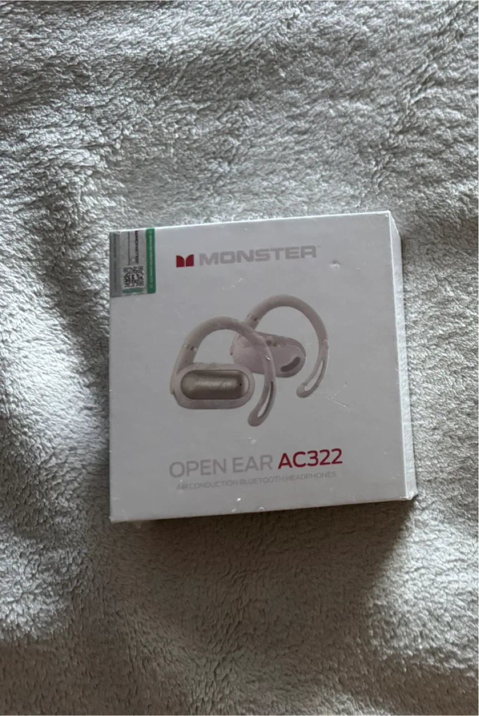 BNIB Monster Open Ear AC322 Bluetooth Headset