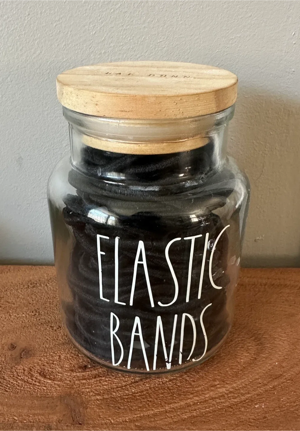 Rae Dunn Elastic Bands Jar thumbnail