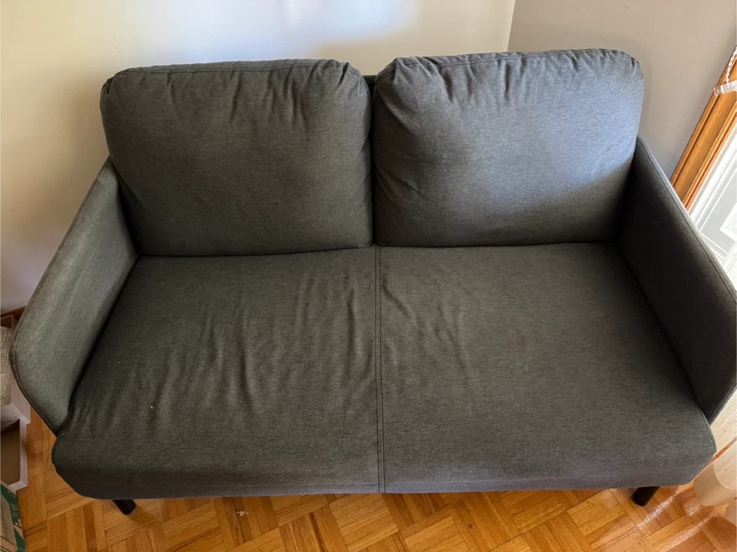 Grey Loveseat Sofa