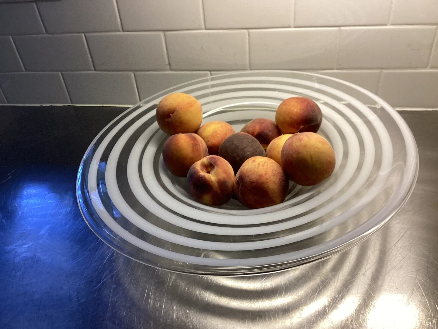 Large circular glass bowl image indicator(2)