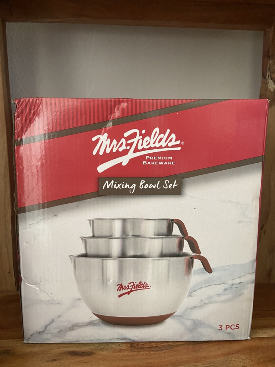Mrs. Fields Premium Bakeware Mixing Bowl Set - 3 Pcs