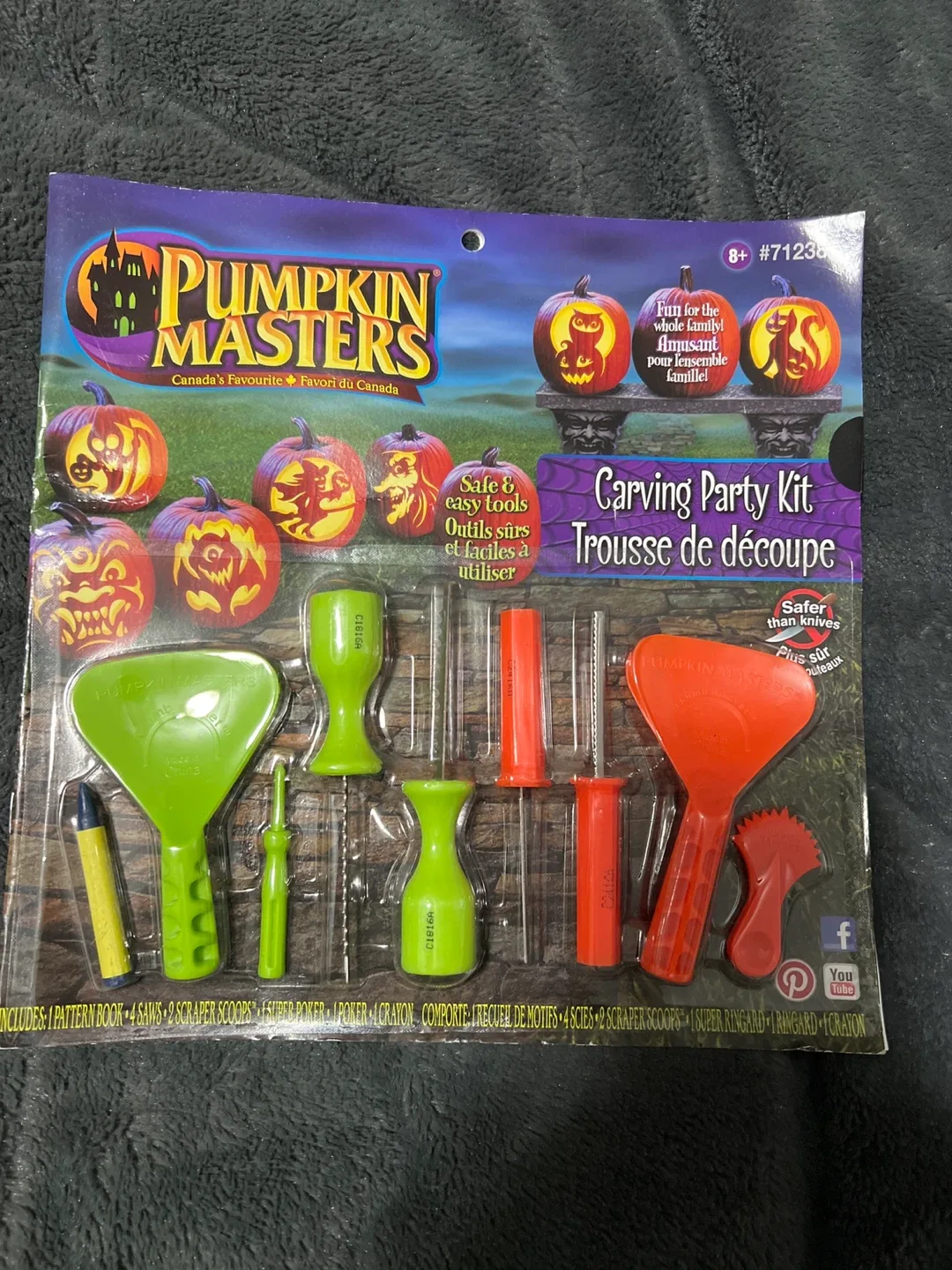 Pumpkin Masters Carving Party Kit thumbnail