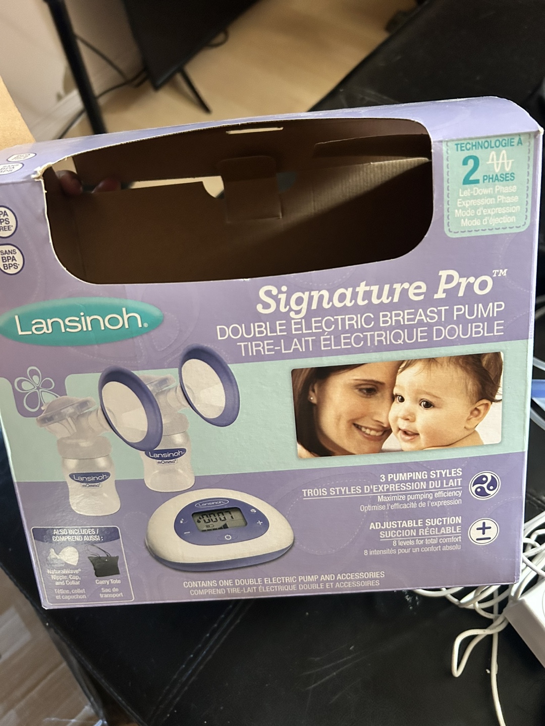 Lansinoh Signature Pro Double Electric Breast Pump - photo 2