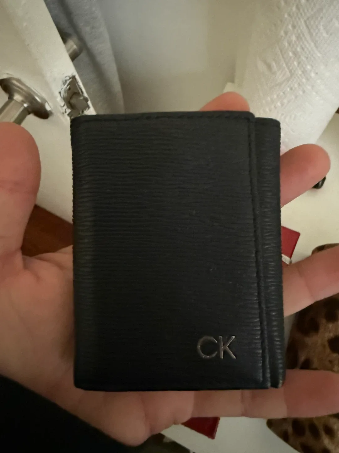 Calvin Klein Black Trifold Wallet thumbnail