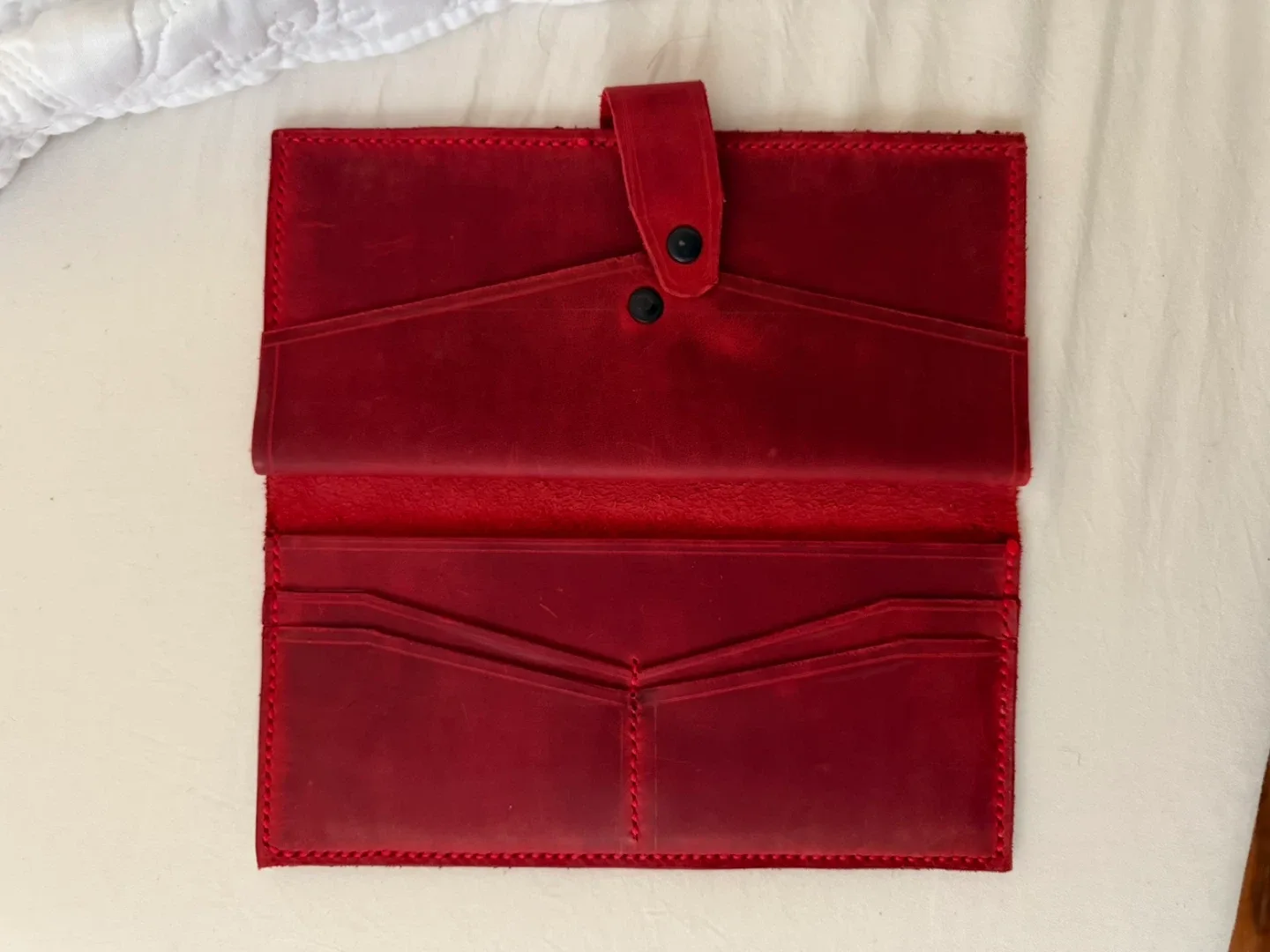 Red Leather Wallet thumbnail