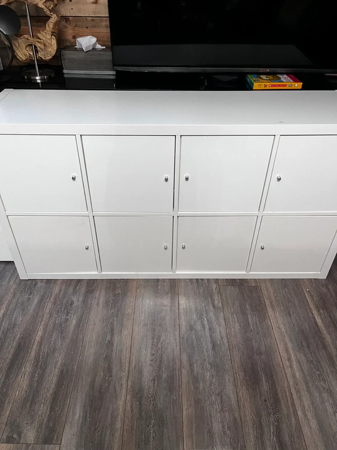 IKEA expedit /kallax  White Shelf Unit thumbnail