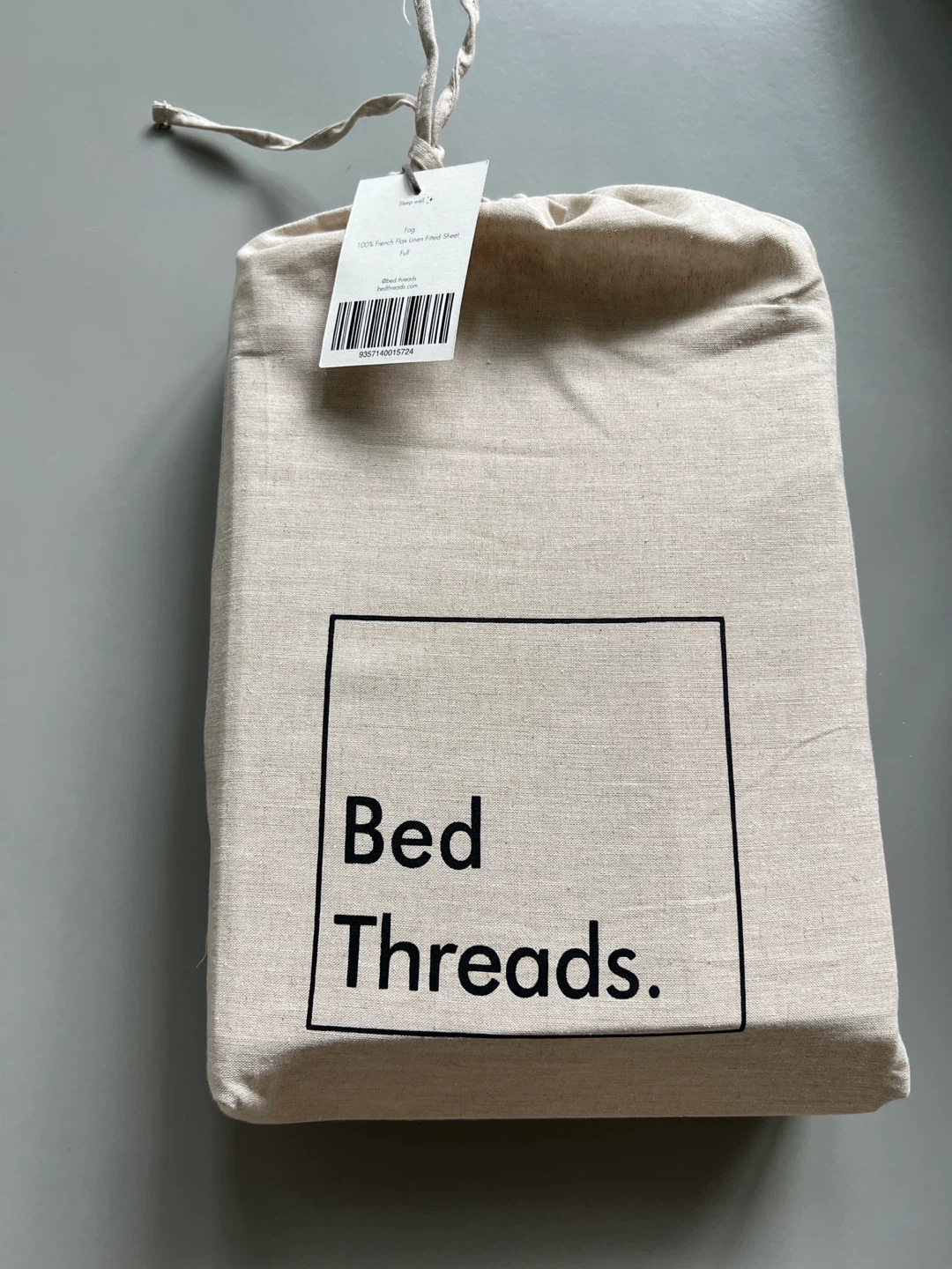 Bed Threads 100% French Linen Fitted Sheet - Full - photo 3
