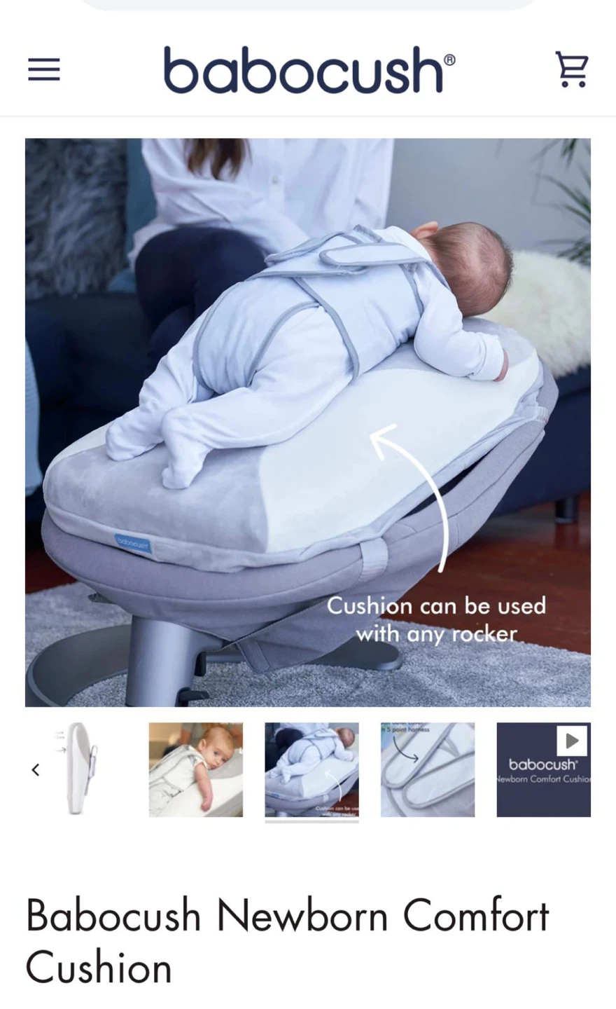 Babocush Newborn Comfort Cushion - New