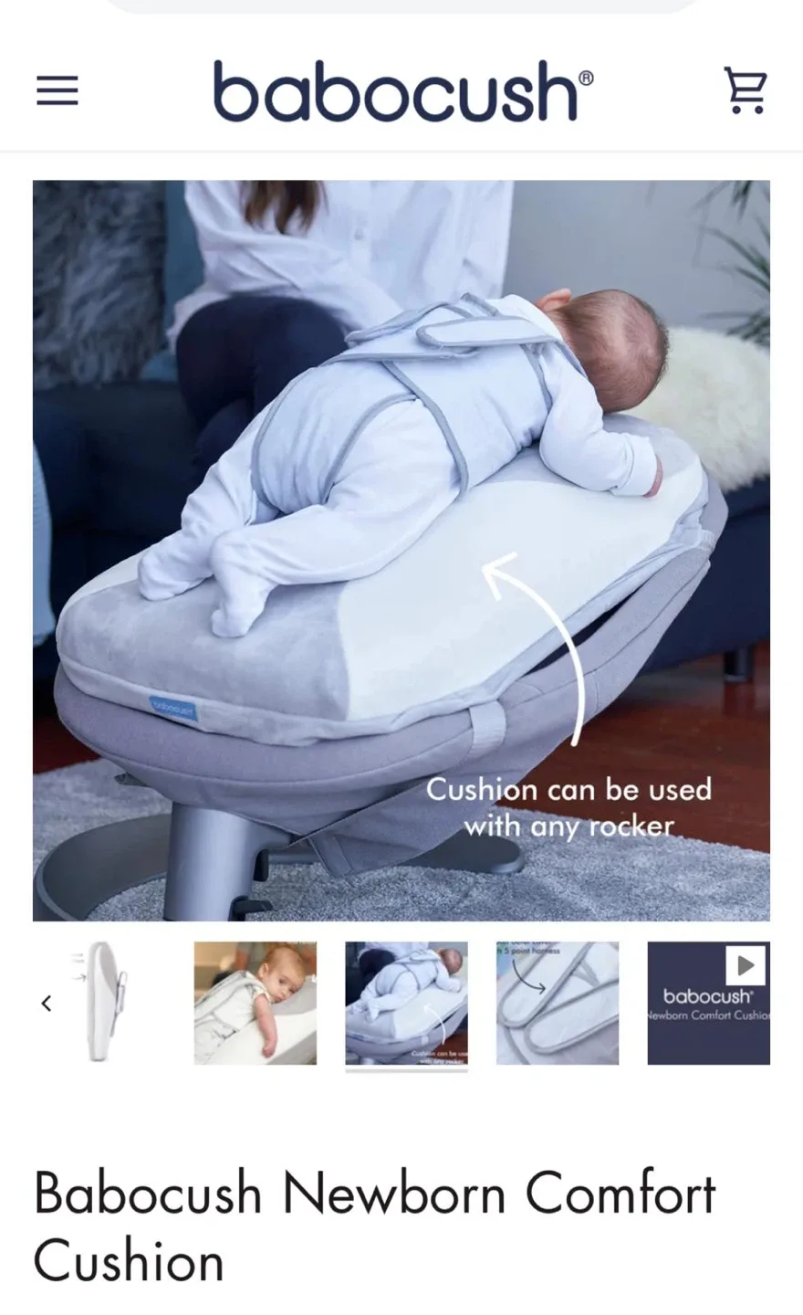 Babocush Newborn Comfort Cushion - New thumbnail