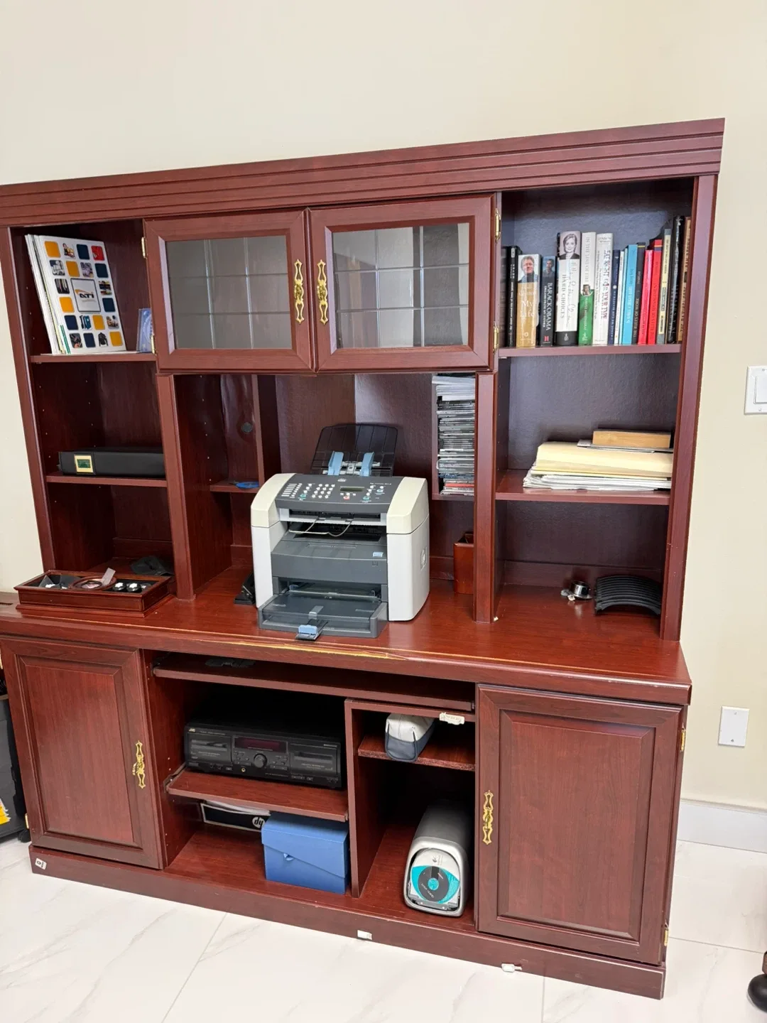 Wooden Entertainment Unit - 65.5" Width image indicator(3)