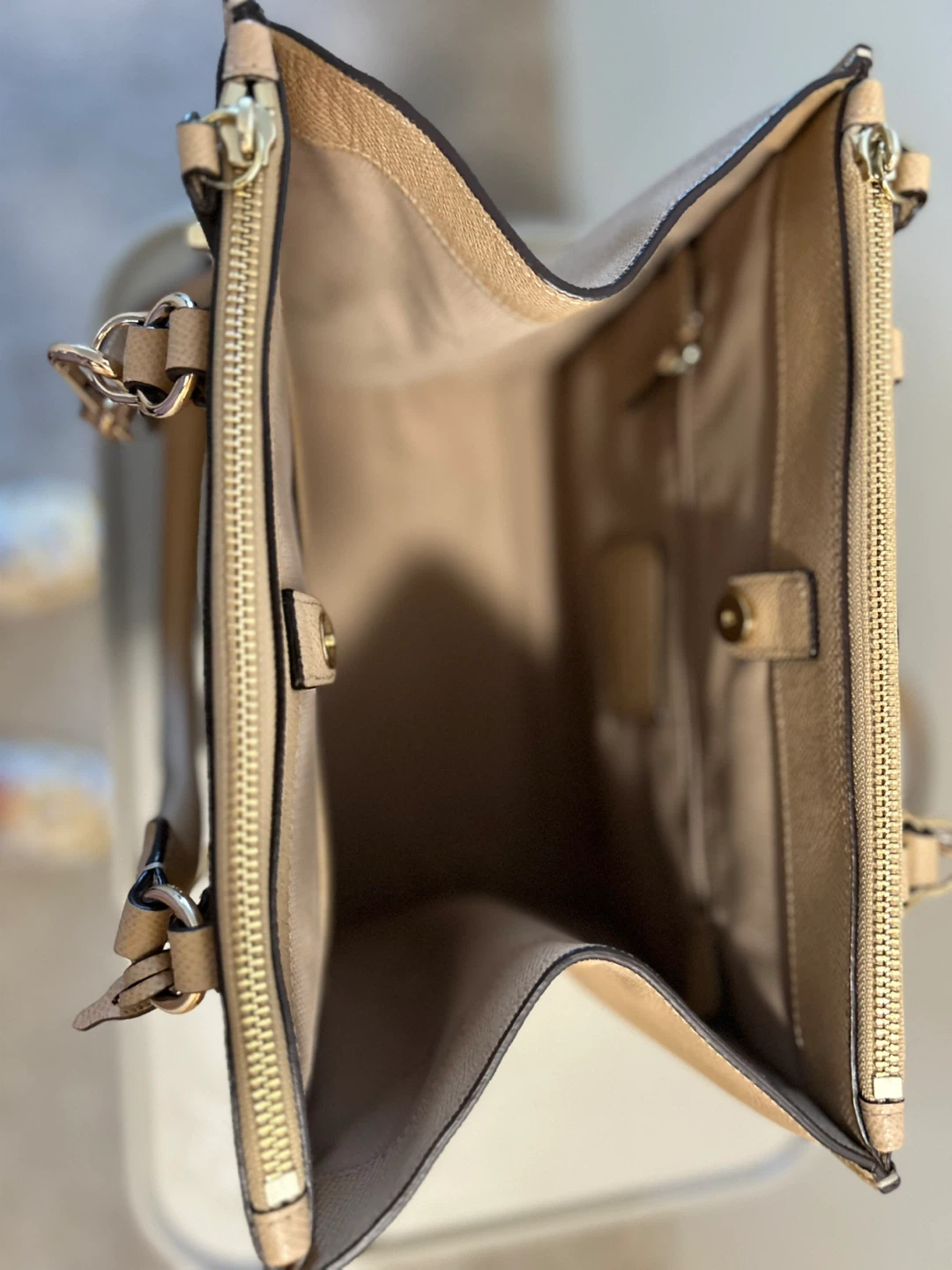 Coach Handbag - Tan - photo 2