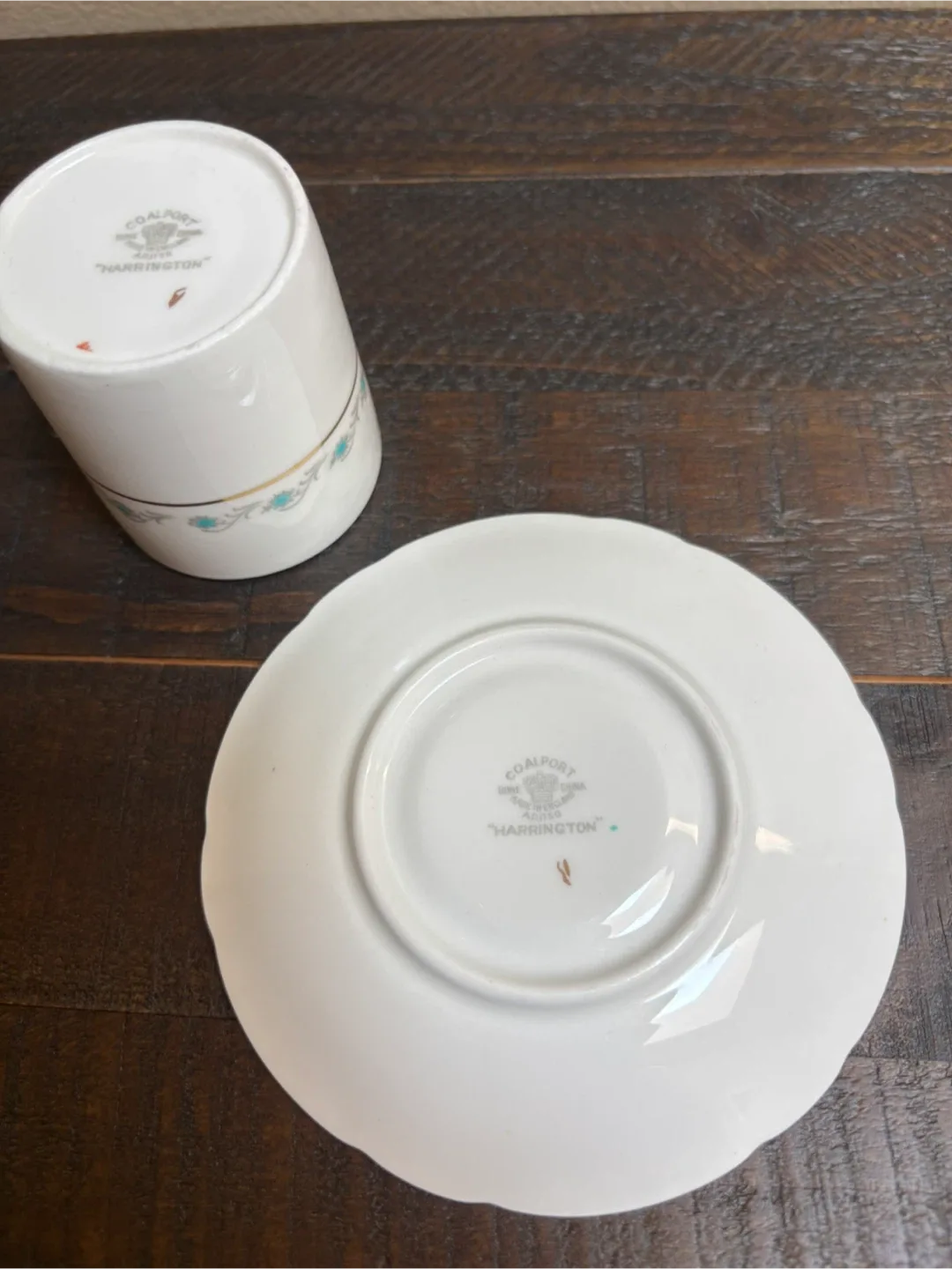 Coalport small Cup and Saucer Set image indicator(3)