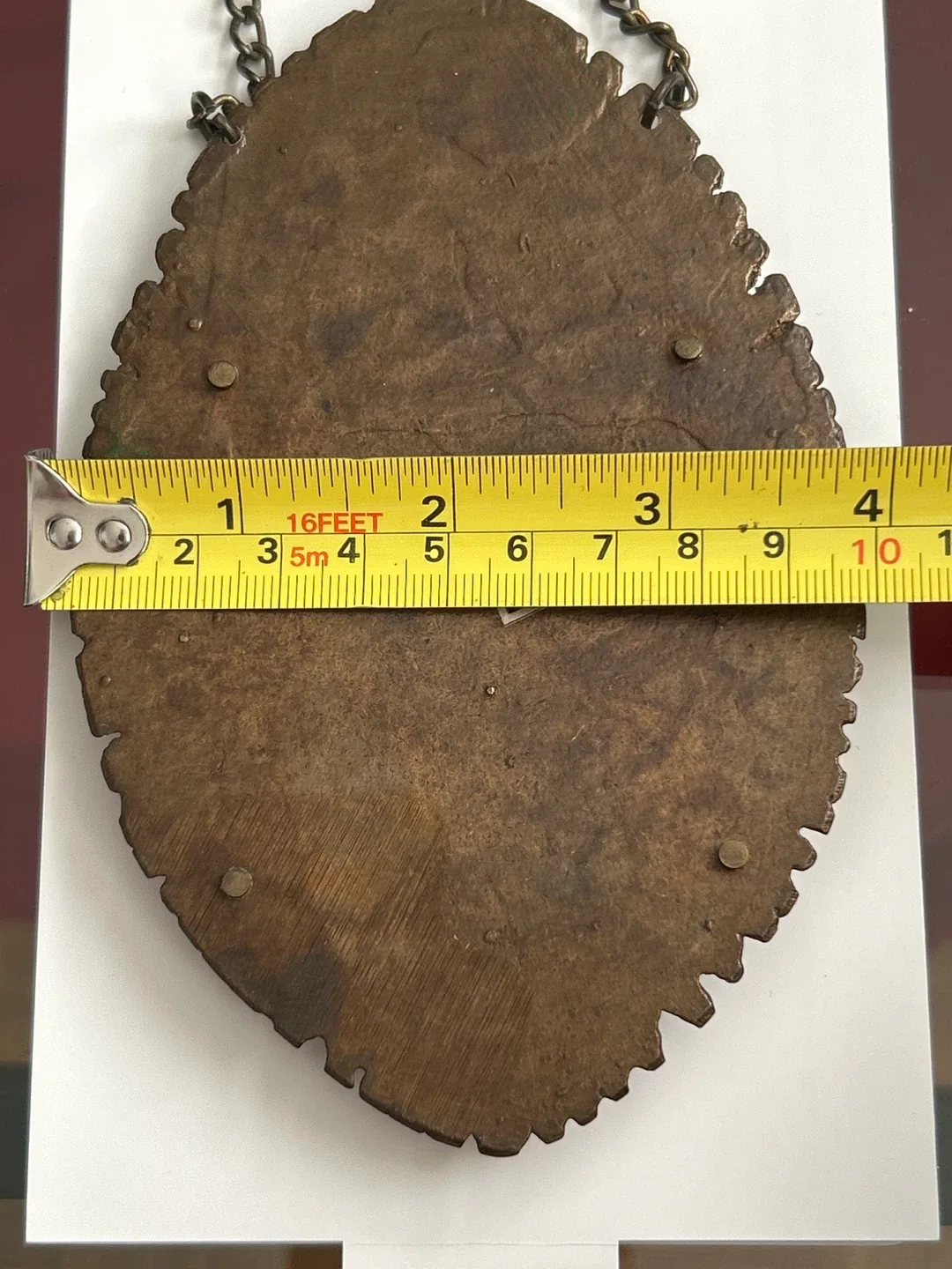 Vintage Made in Israel Ten Commandments Wall Hanging image indicator(9)