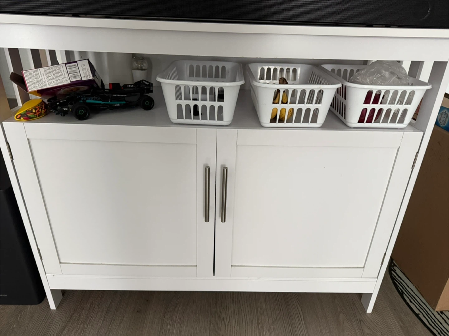 White Storage Cabinet