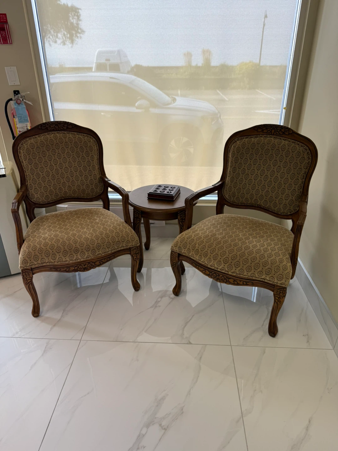 Antique Style Chairs - Set of Two
