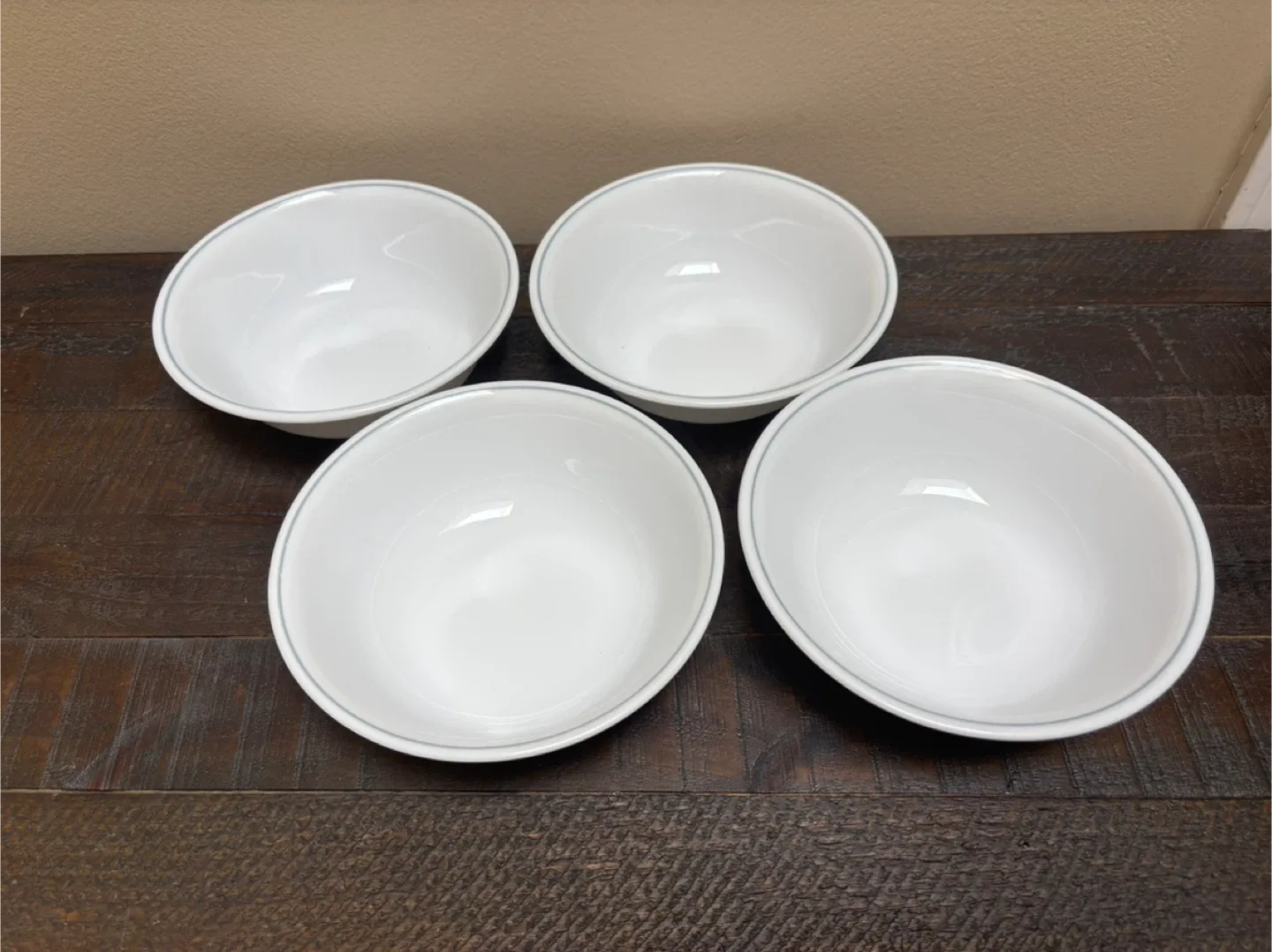 🥕$15all~Corelle Cereal Bowls set of 4 thumbnail