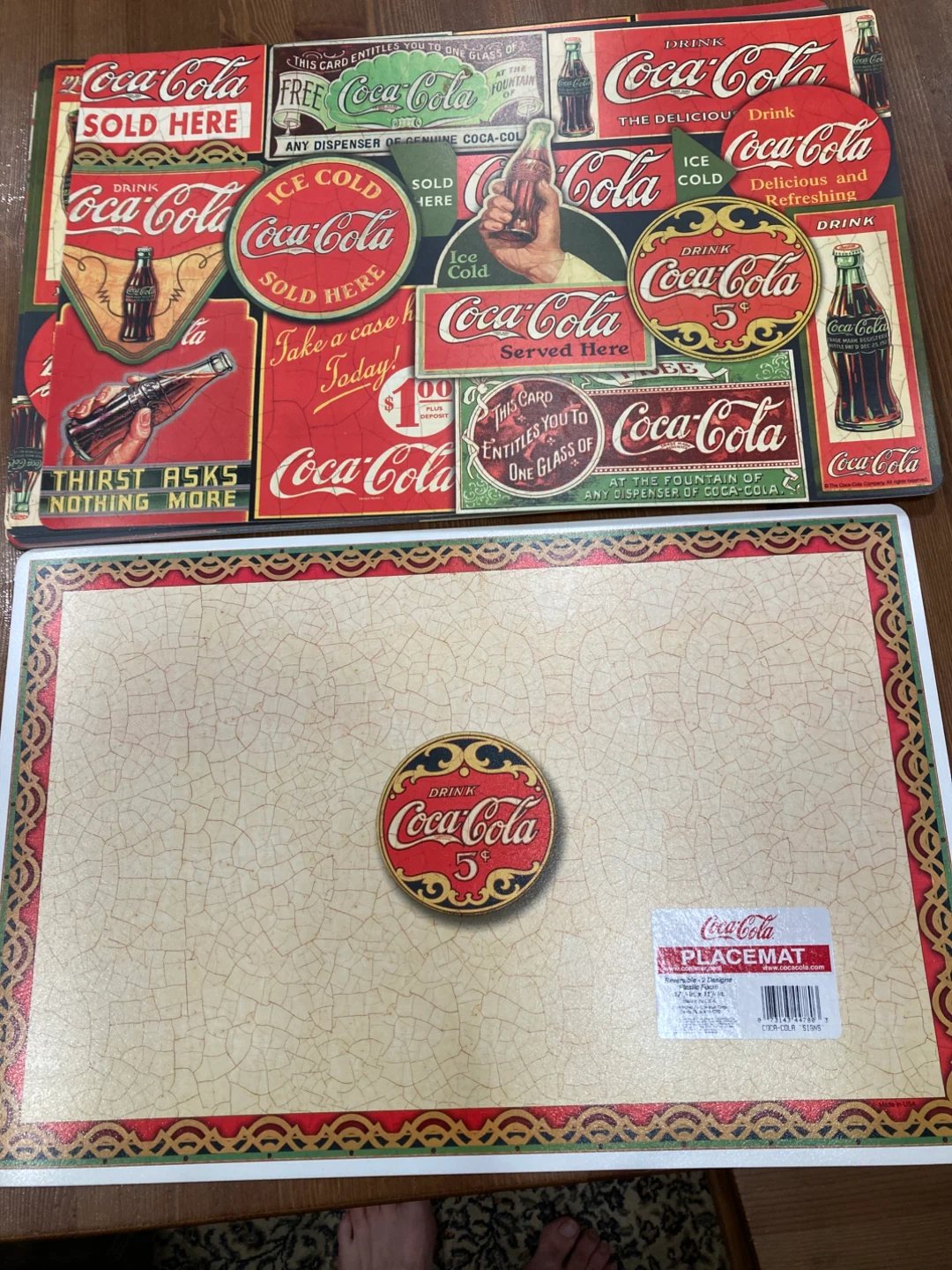 Coca-Cola Placemat