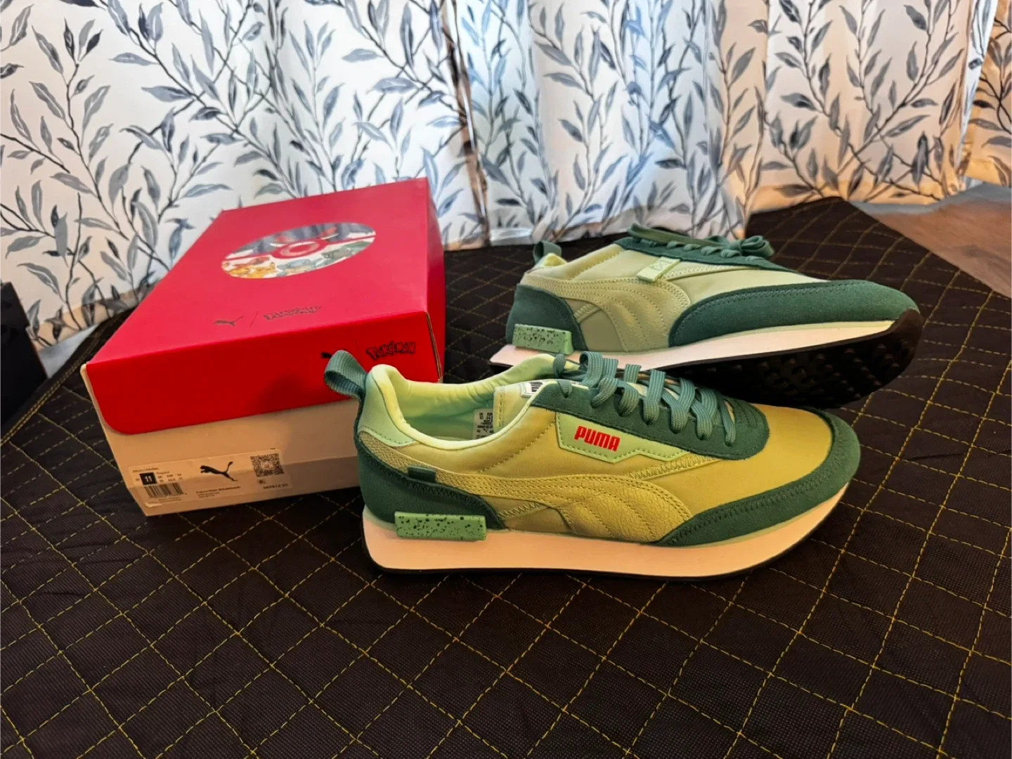 Puma Future Rider Bulbasaur Shoes US 11 - New in Box! thumbnail