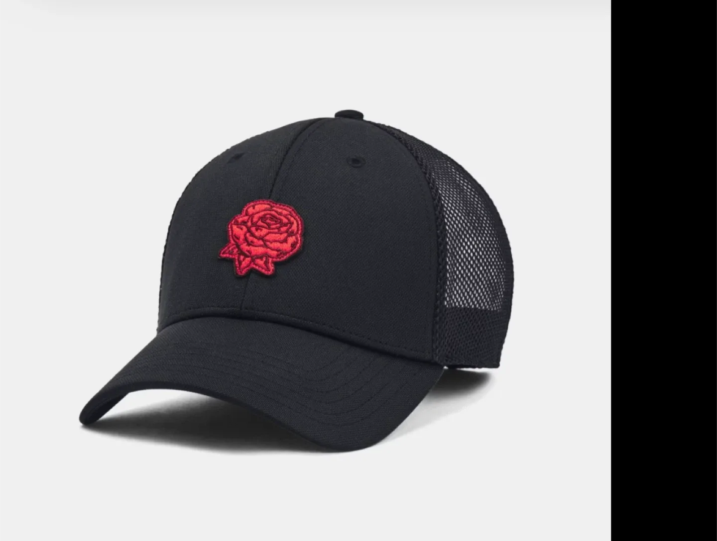 Mesh Under Armour Rose Trucker Hat - Black thumbnail