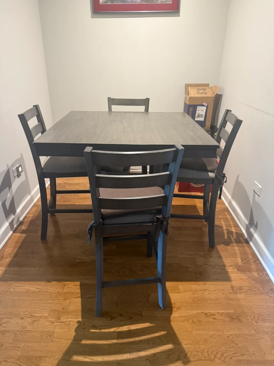 Dining Table Set with 3 Chairs thumbnail