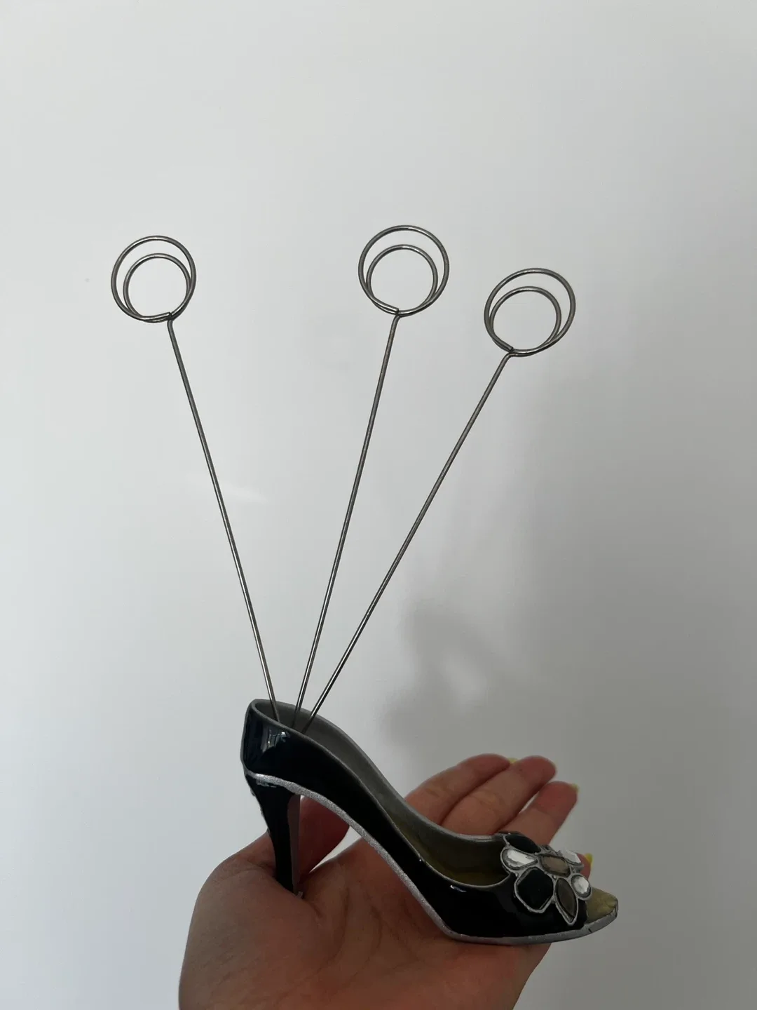 Black High Heel Photo/Note Holder thumbnail