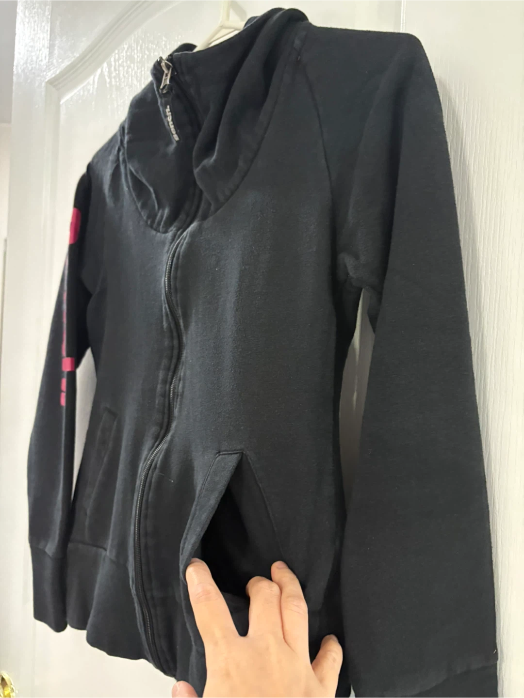 Bench Black Zip-Up Hoodie size S - photo 2