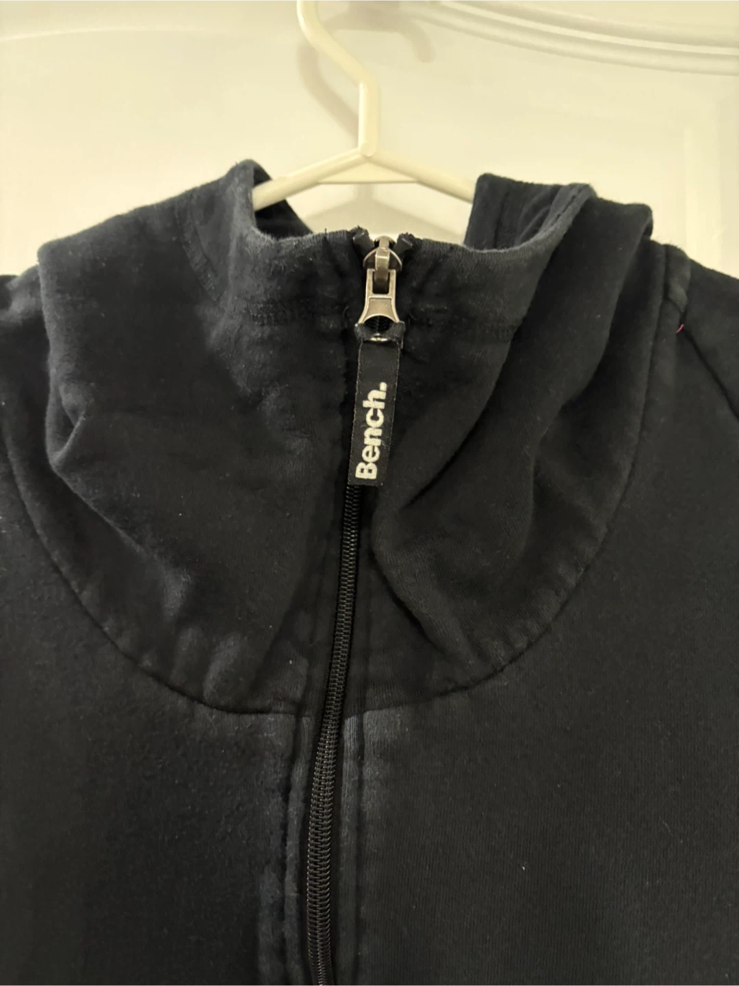 Bench Black Zip-Up Hoodie size S - photo 3