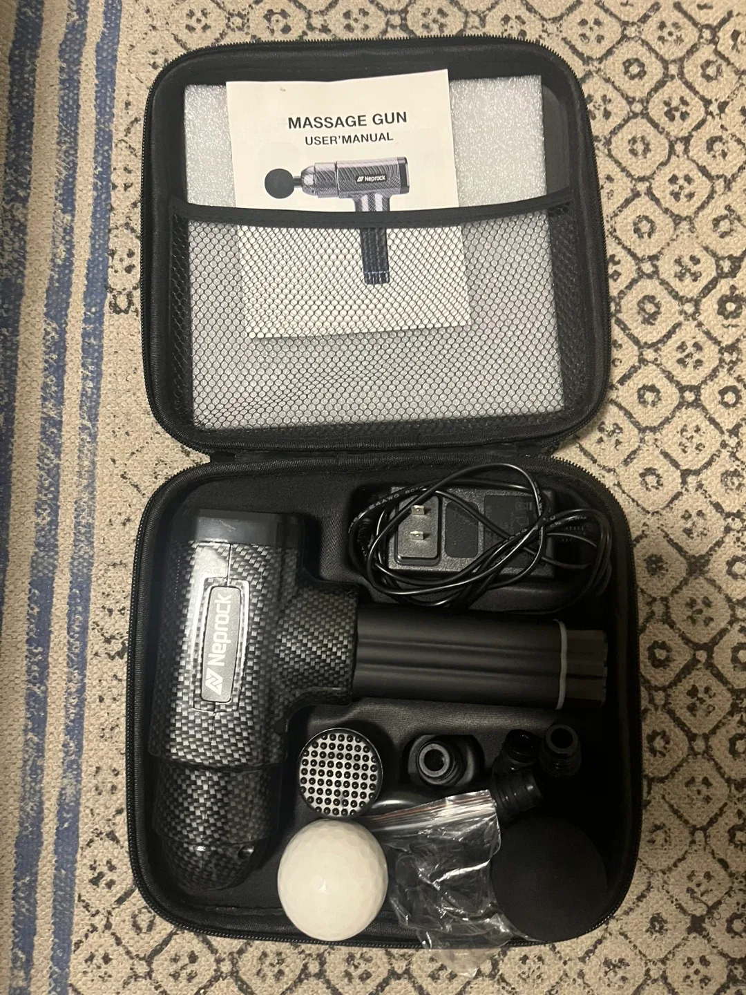 Neprock Massage Gun with Case & Accessories