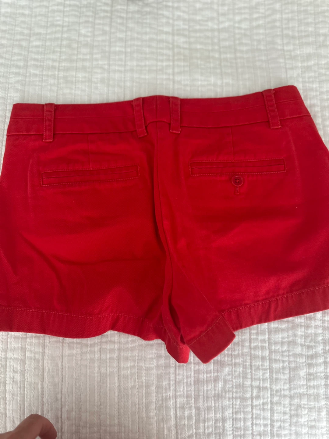J.Crew Chino Red Shorts - Size 2 - photo 5