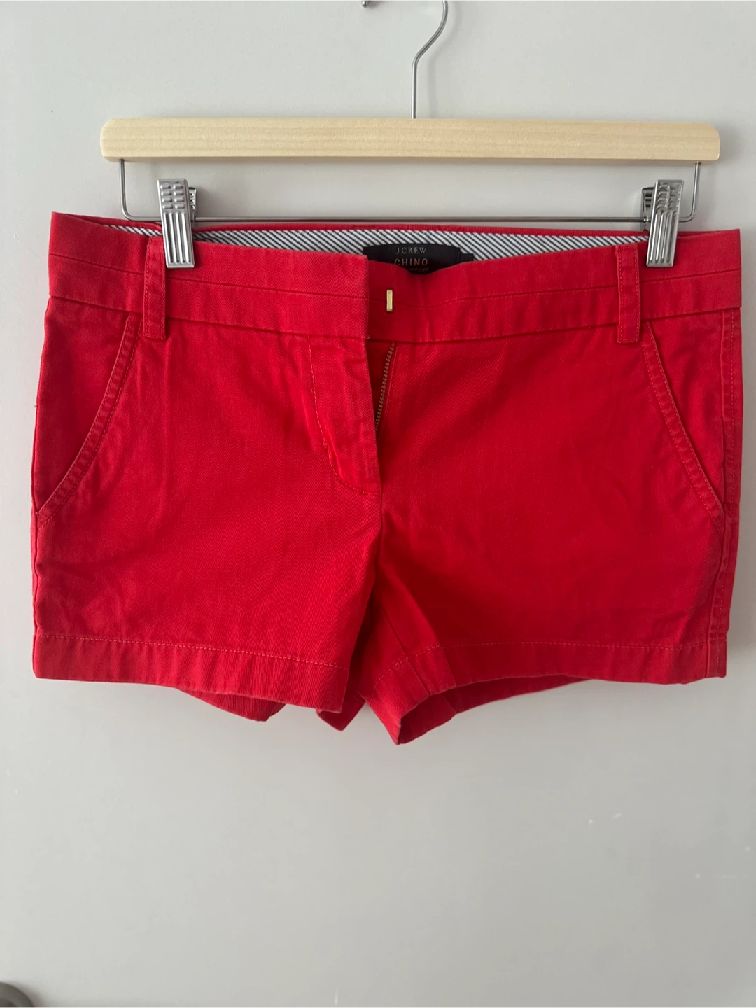 J.Crew Chino Red Shorts - Size 2