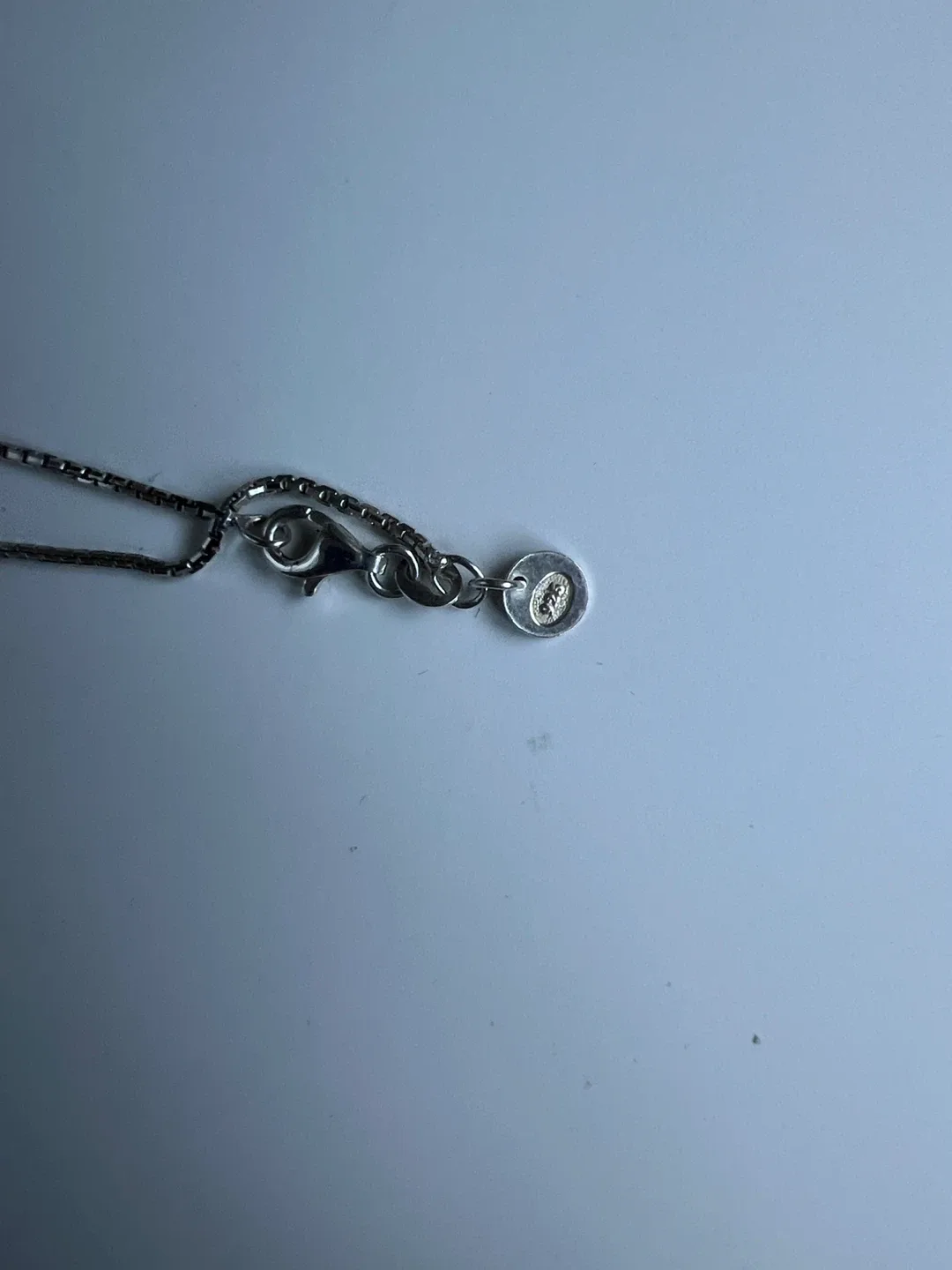 Silver 'K' Initial Necklace 🥕 image indicator(7)