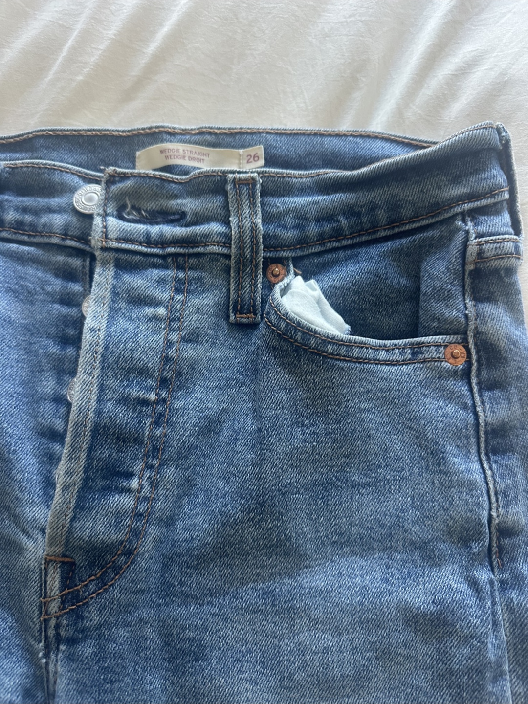 Levi's Wedgie jeans - photo 2