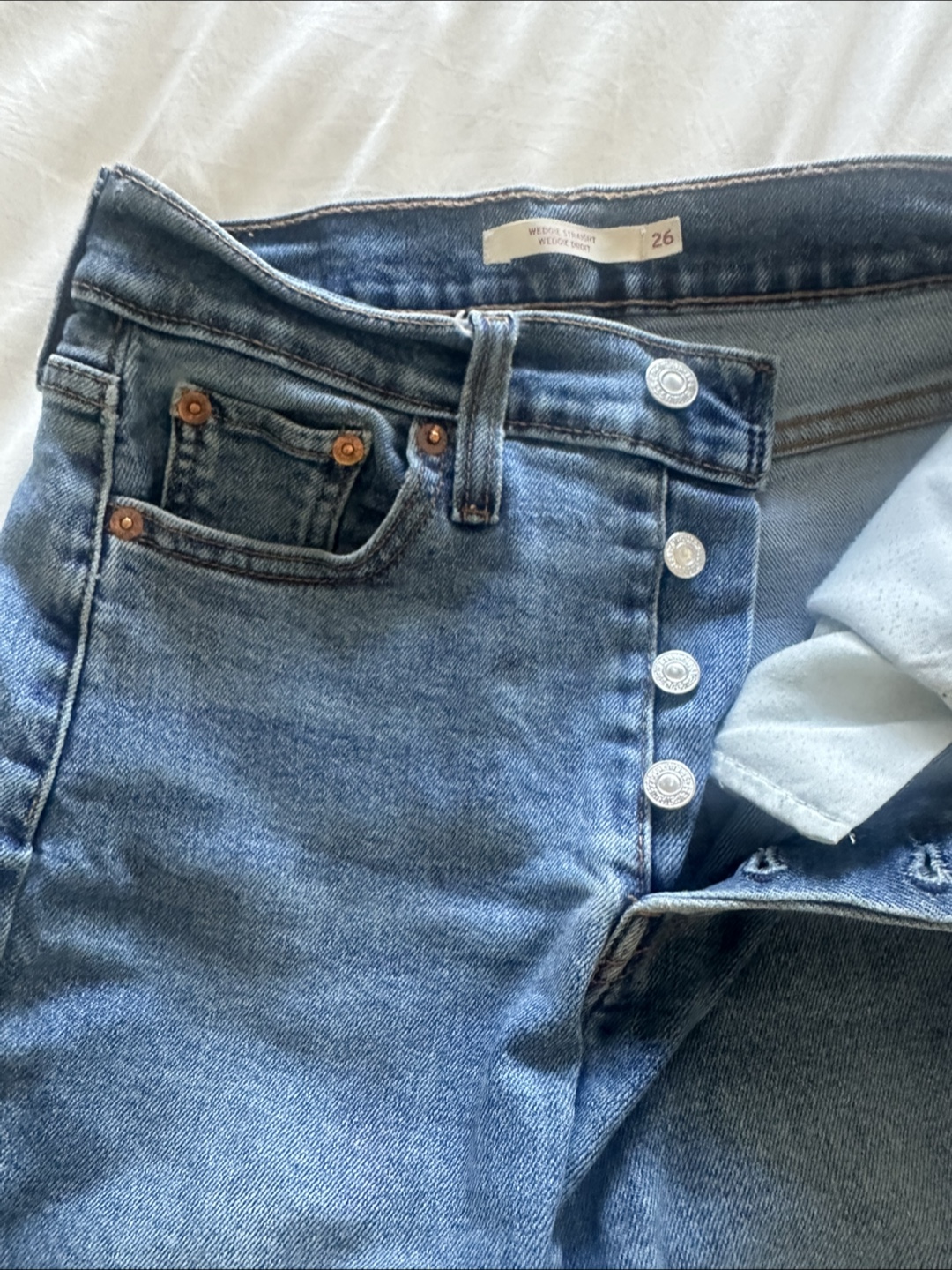 Levi's Wedgie jeans - photo 3