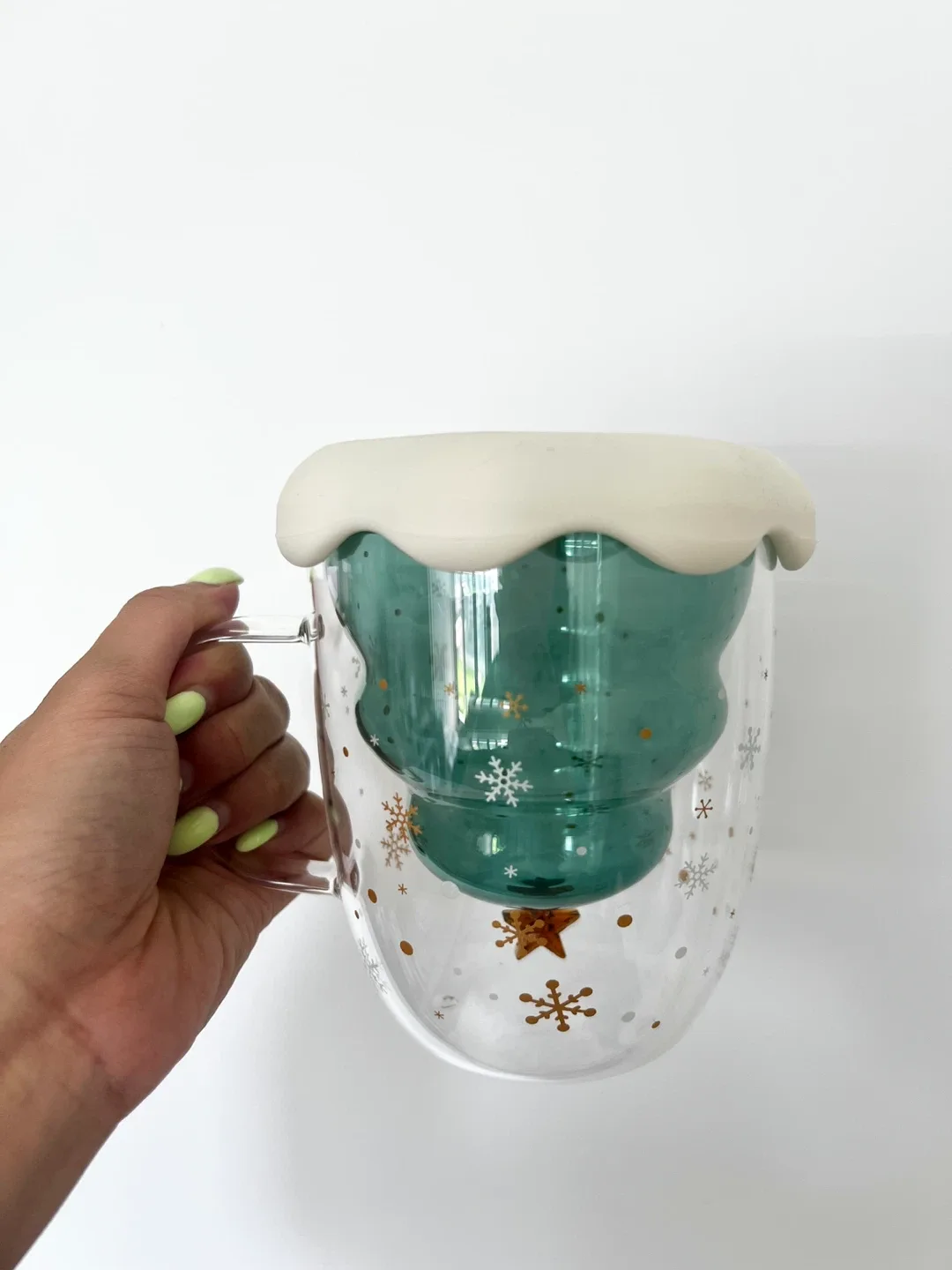 Christmas Tree Holiday Double Wall Mug thumbnail