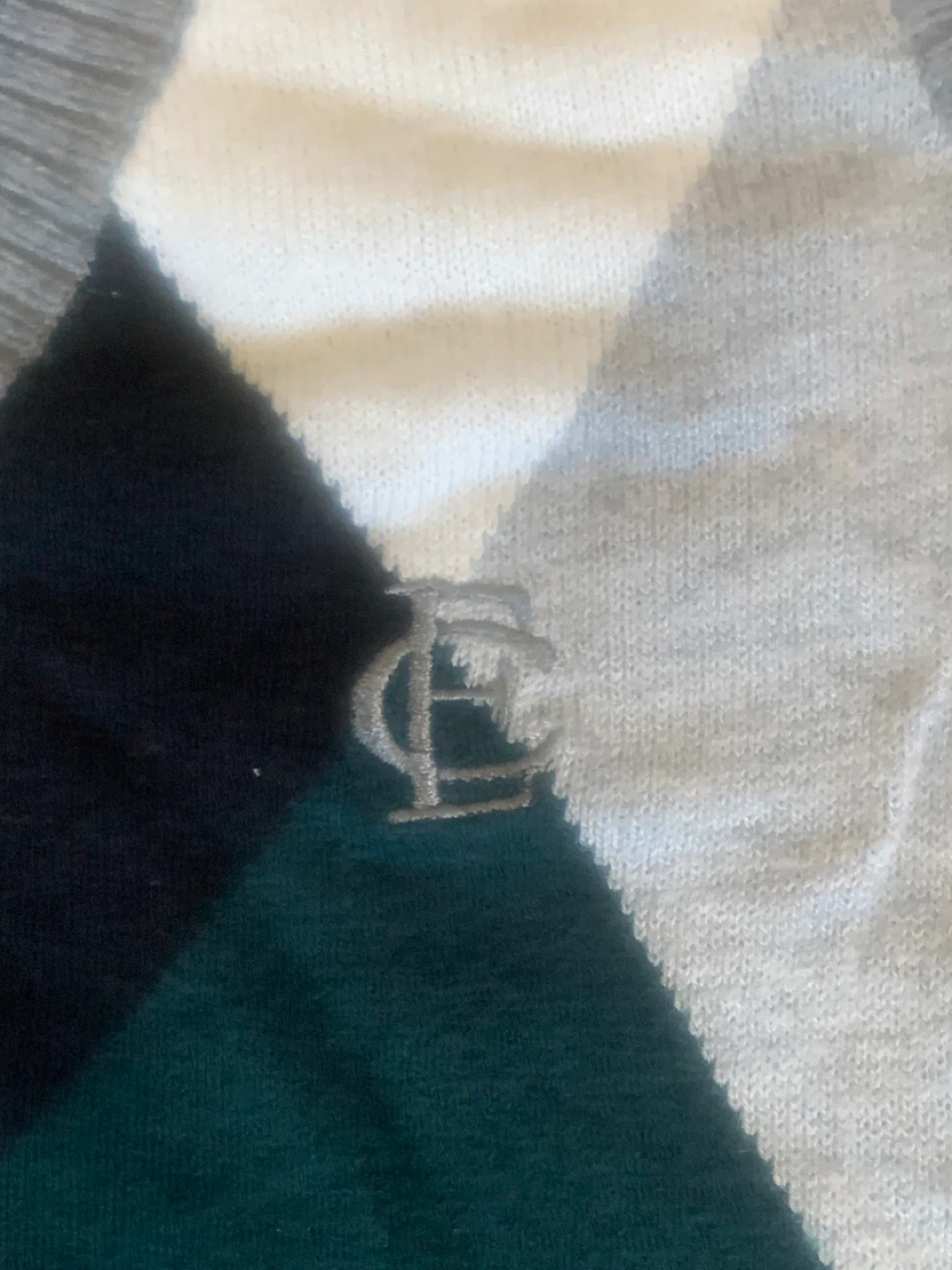Esprit Collection Argyle Sweater Vest - Size S - photo 3