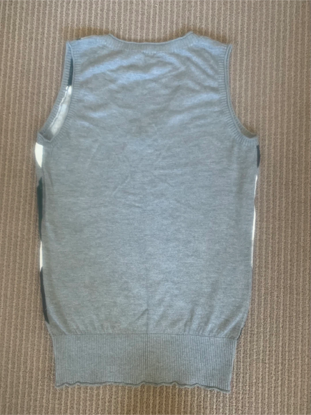 Esprit Collection Argyle Sweater Vest - Size S - photo 4