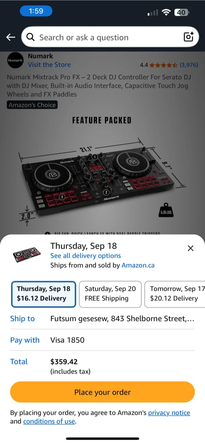 Numark Mixtrack Pro FX DJ Controller image indicator(3)
