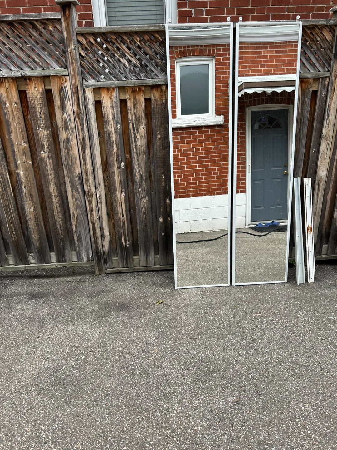 Mirrored Sliding Closet Doors - 37”Wide - photo 2