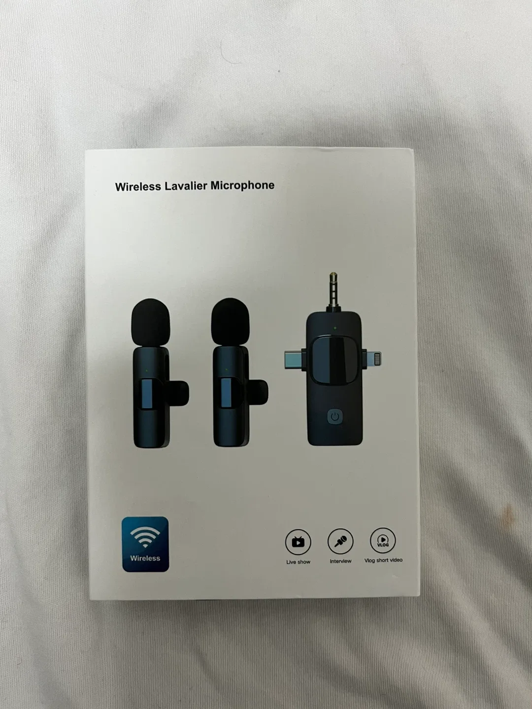 Wireless Lavalier Microphone - New image indicator(2)