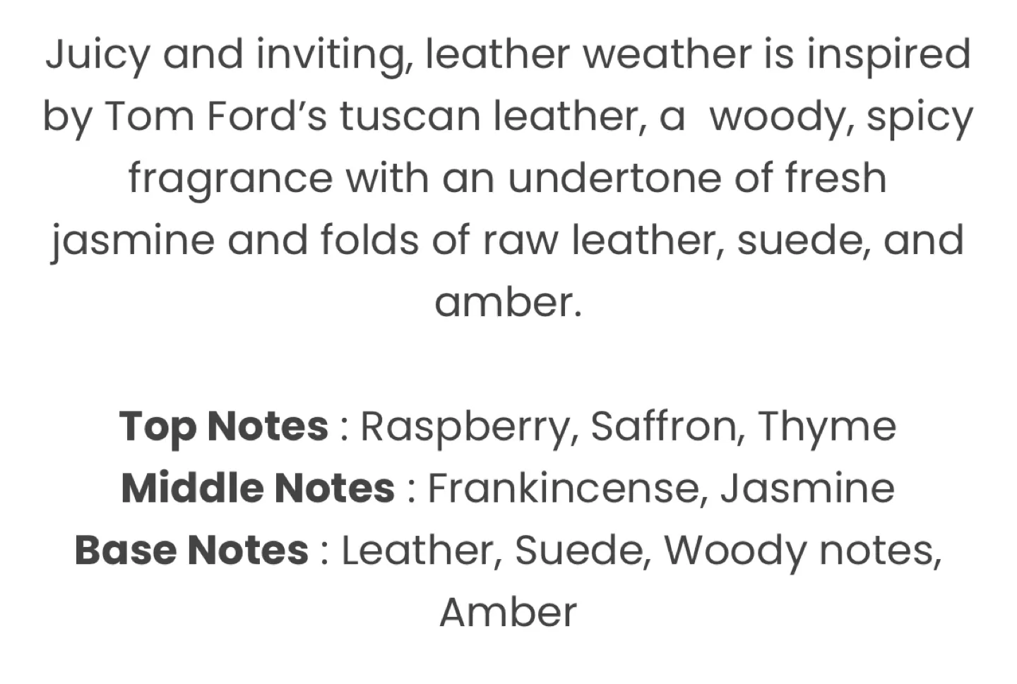 Amberya Leather Weather 50 ml‼️last price ‼️ image indicator(3)