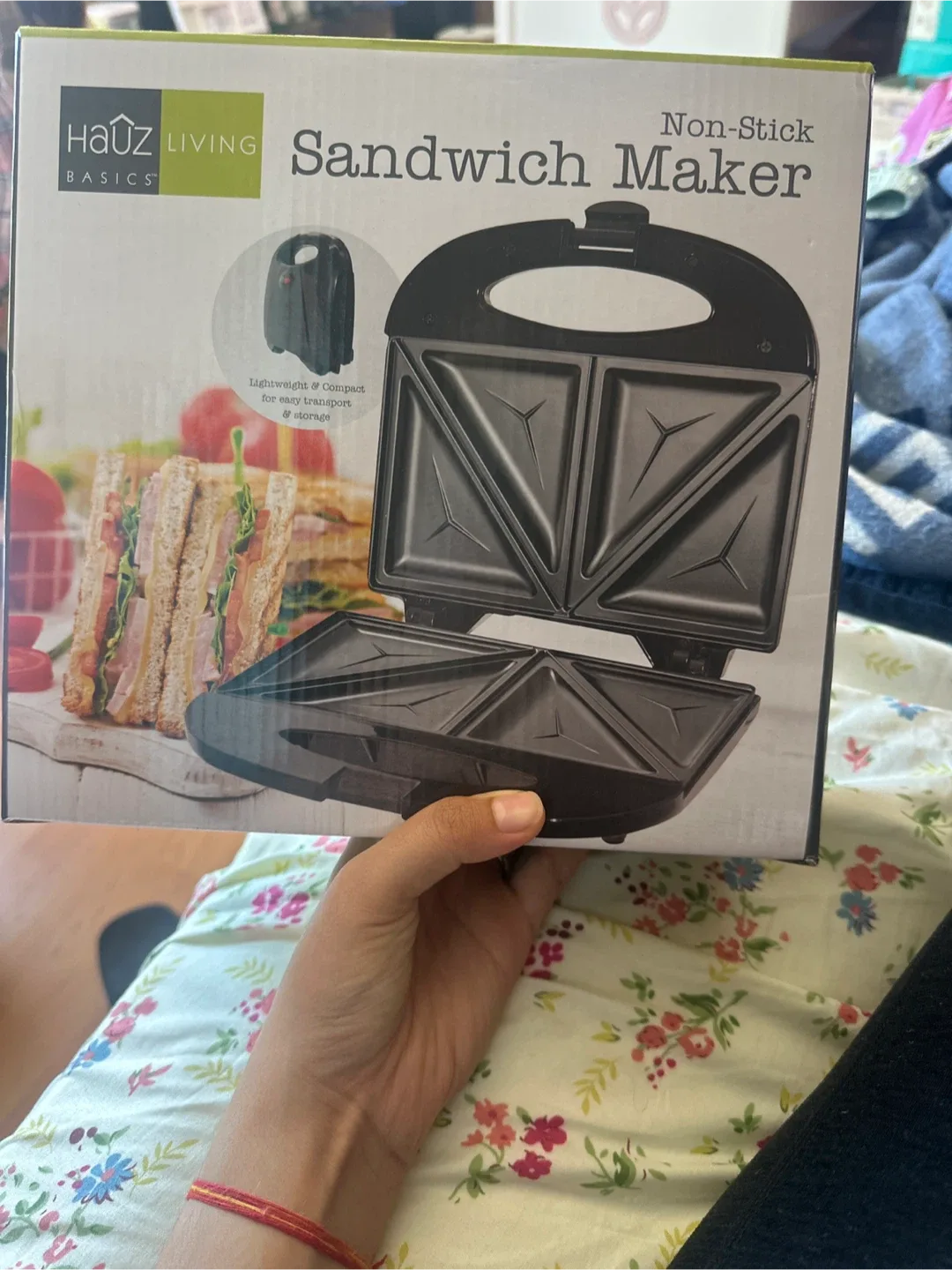 Hauz Living Basics Sandwich Maker - Non-Stick