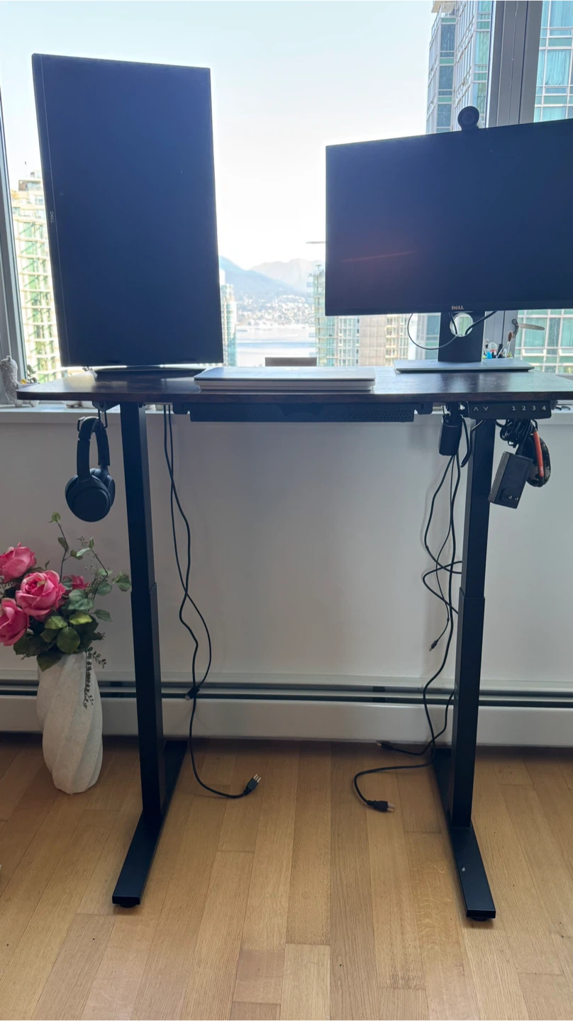 Adjustable 40-inch Standing Desk - Great Condition! - photo 2