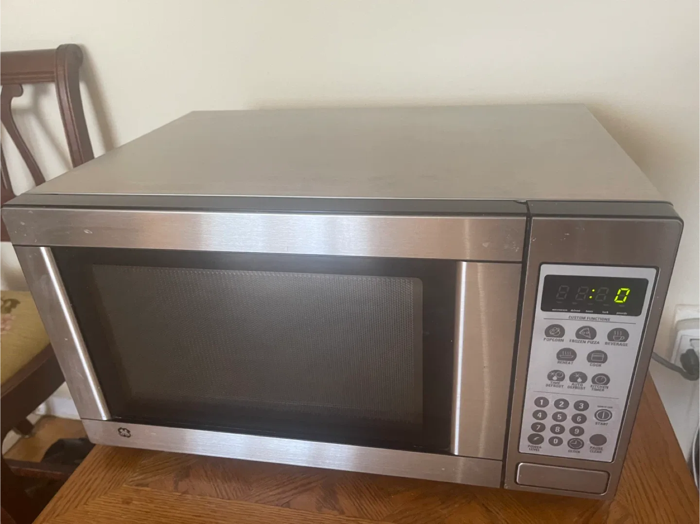 GE Stainless Steel Microwave thumbnail