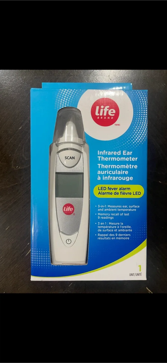 Life Brand Infrared Ear Thermometer thumbnail