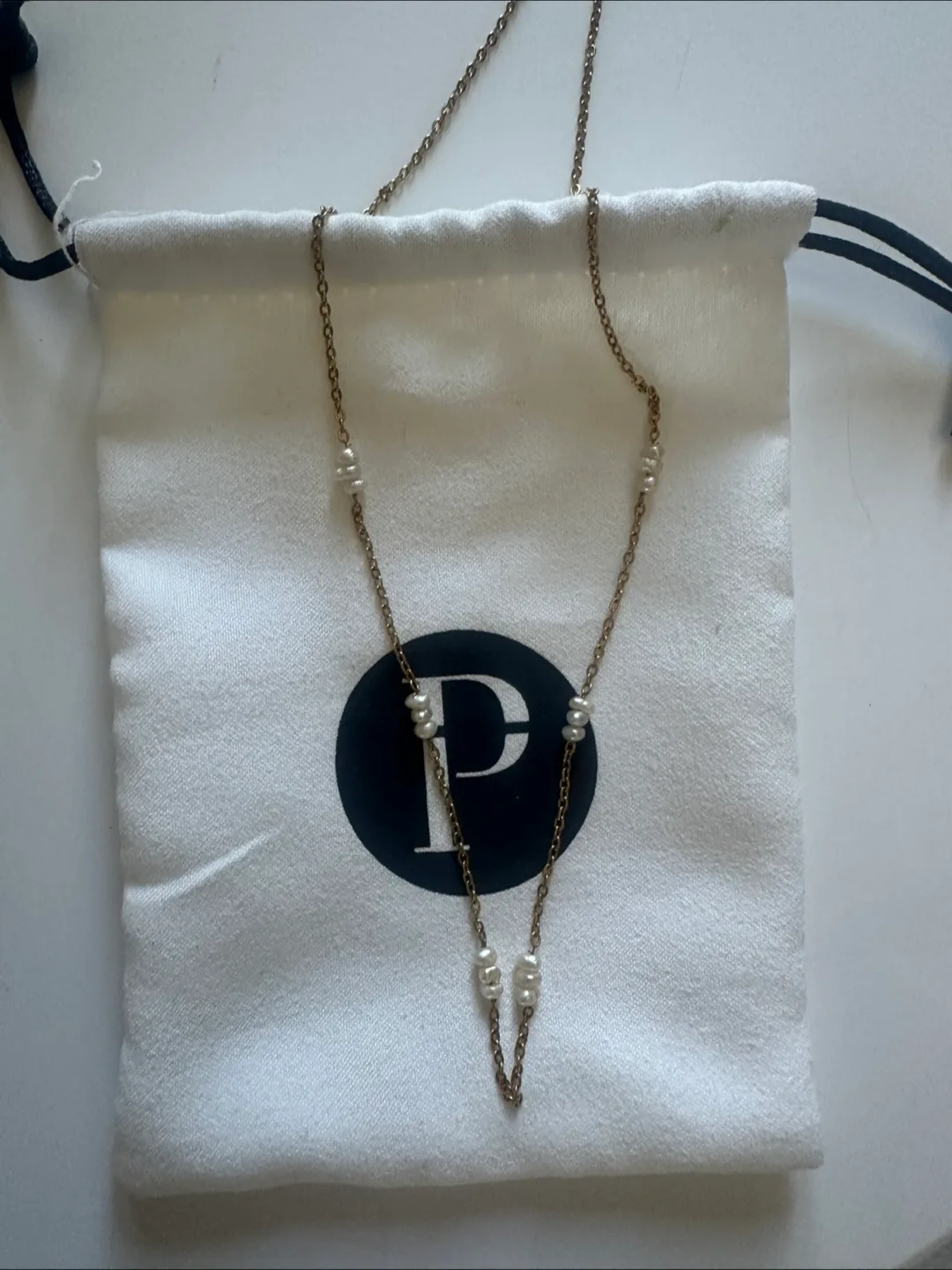 Pearlory Gold Pearl Necklace image indicator(4)